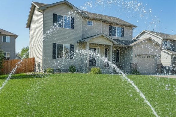 After - Irrigation Services